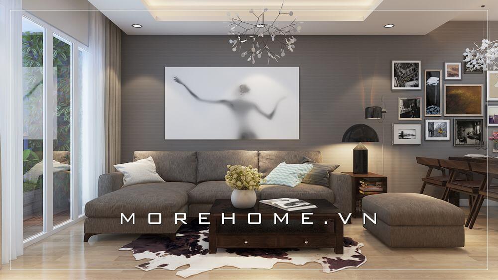 Thiết kế phòng khách tại Hà Nội